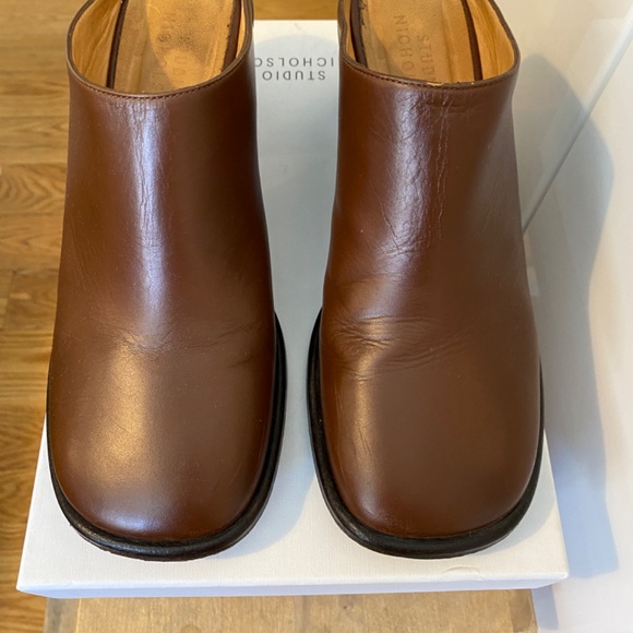STUDIO NICHOLSON - Tate Mule - Calf Leather - Whiskey - 39 - Picture 2 of 5